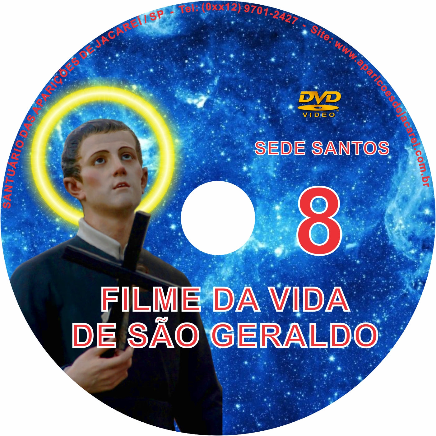DVD Sede Santos 8 DVD Sede Santos 8